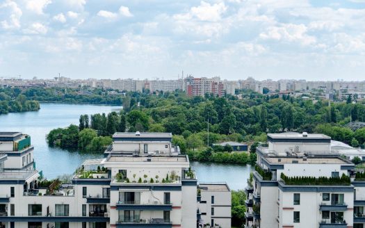 Apartament 2 camere cu vedere la lac, parcare subterană și spa exclusiv – Floreasca