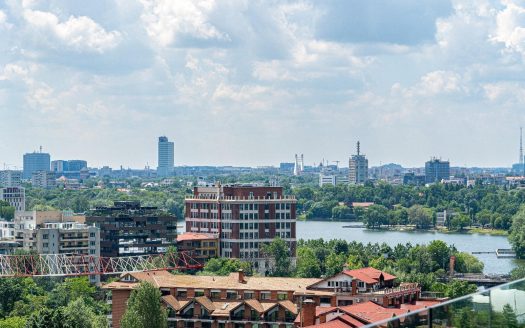 Apartament 2 camere cu vedere la lac, parcare subterană și spa exclusiv – Floreasca